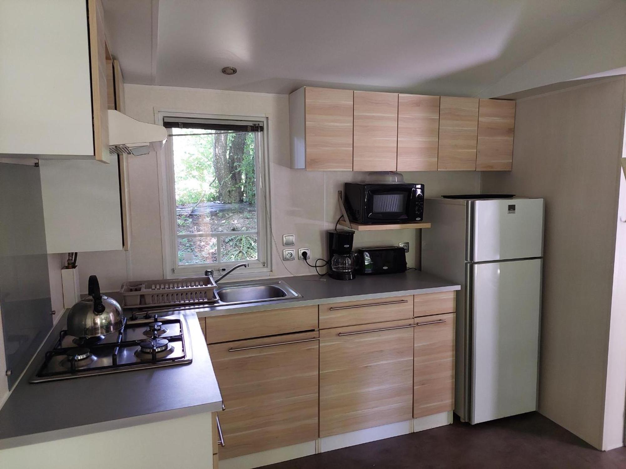 Mobilhome 6 Personnes Camping 4* Chateauneuf-de-Galaure Exterior photo